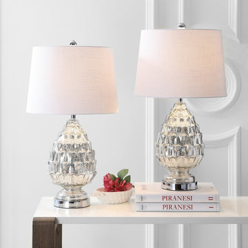 Artichoke 25.5" Glass LED Table Lamp - JONATHAN Y